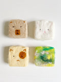Ginger Cat Wool Felted Soap