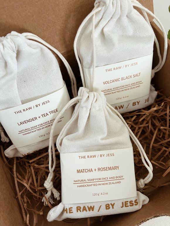 Wild Herb Trio – Men’s Botanical Soap Set