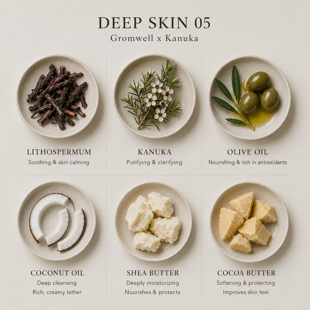 05 Deep Skin - Gromwell × Kanuka