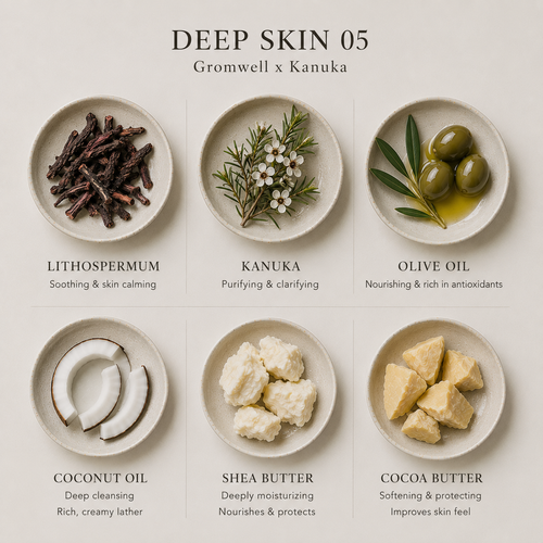 05 Deep Skin - Gromwell × Kanuka
